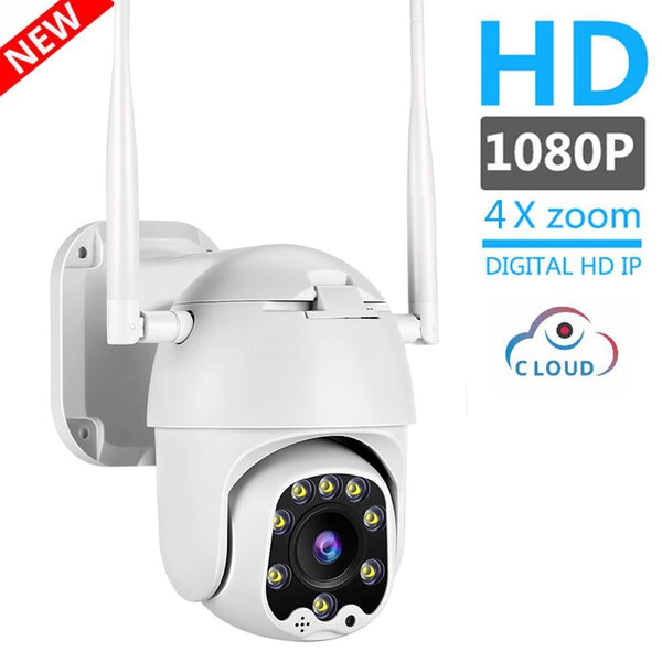 1080P 2MP Wireless IP Camera Wifi Speed Dome PTZ Outdoor IP66 Onvif Two Way Audio