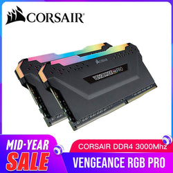 CORSAIR RGB Pro RAM DDR4 PC4 RAM 8GB 16GB 3000Mhz DIMM Desktop Memory DDR4 3000Mhz 8G*2 16G*2 RGB RAM Computer 8GB RAM