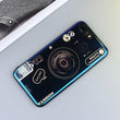 Case for Samsung A320 520 720 A50 70 40 30 20 10 A5 A8 2018 A6 A8 Plus A6S A8S A2core Electroplated Blue Camera Phone Cases