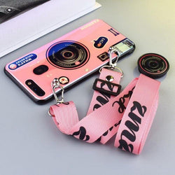 Case for Samsung A320 520 720 A50 70 40 30 20 10 A5 A8 2018 A6 A8 Plus A6S A8S A2core Electroplated Blue Camera Phone Cases