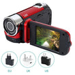 Digital Camera 1080P Video Record Clear Night Vision Anti-shake LED Light Timed Professional Camcorder