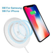 FLOVEME Universal Qi Wireless Charger For iPhone X XS XR 10W Fast Charger USB Wireless Charging For Samsung Galaxy S8 S9 Note 8