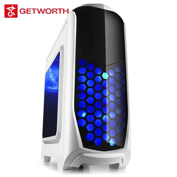 GETWORTH R12 DIY Desktop Gaming Intel I5 7400 120G SSD 400W GTX GeForce1060 Gigabyte B250M Gaming Computer PC Wide Range