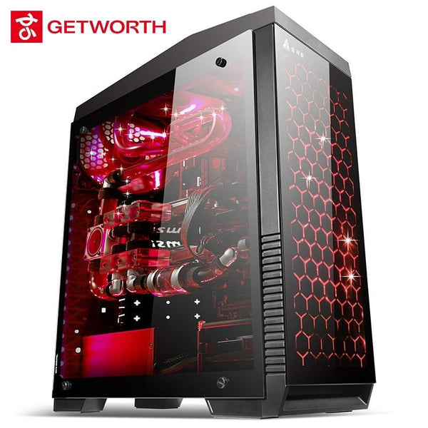 GETWORTH R23 Gaming Computer I7 Desktop I7 7700 WD 240G SSD 8G RAM GTX GeForce 1060 Wide Range Power 500W B250M Windows 10