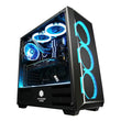 Getworth R8 Intel i5 8500 3.0GHz GTX 1050Ti Gaming PC Desktop Computer 120GB/240G SSD 8GB 16GB RAM 6 Free Blue Fans Home Desk PC