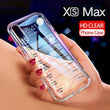 H&A Luxury Shockproof Bumper Transparent Silicone Phone Case For iPhone X XS XR XS Max Clear protection Back Cover X Fundas Capa