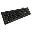 HOTSALE K160 USB Computer Keyboard Classic Ergonomic Wired Keyboard Standard 104 Keys for PC Computer/ Laptop/ Desktop/ Notebook