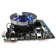 Hm55 Computer Motherboard Set I3 I5 Lga 1156 4G Memory Fan Atx Desktop Computer Motherboard Assembly Set Game Set