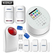 KERUI Android IOS app remote control WIFI GSM PSTN three in one home security