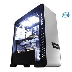 Kotin G1 i7 9700K 3.6GHz Gaming PC Desktop Intel 256GB SSD 16GB RAM (2x8G) Computer RGB Fan Computer Liquid Cooler Water Cooling