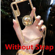 Luxury Bling Glitter With Finger Ring Case For iPhone X 8 7 6 6S Plus XR XS Max Cover Fashion Diamond Soft TPU Phone Coque Cases