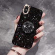 Luxury Blingbling Diamond Phone Holder cases For iPhone 6 6SP 8 Plus 7Plus X XS MAX XR Phone Case Glitter stars Capa Funds