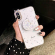 Luxury Blingbling Diamond Phone Holder cases For iPhone 6 6SP 8 Plus 7Plus X XS MAX XR Phone Case Glitter stars Capa Funds