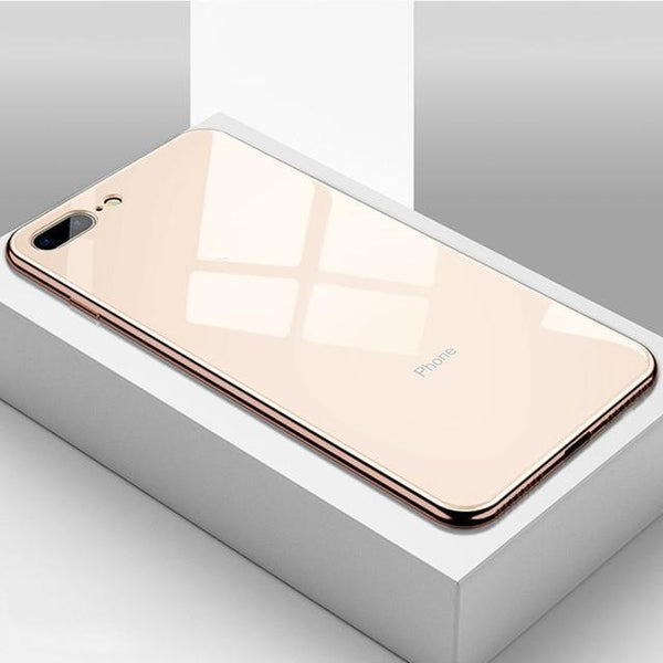 Luxury Crystal Case for iPhone XR case for iPhone 7 Case 6s 8 Plus 7Plus 8Plus Tempered Icon for Coque iPhone XS MAX Cover