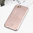 Luxury Luminous Phone Case For iPhone 6 6s 7 8 Plus X Perfect Selfie Light Up Glowing Case Cover for iPhone 5 5s SE Phone Bag