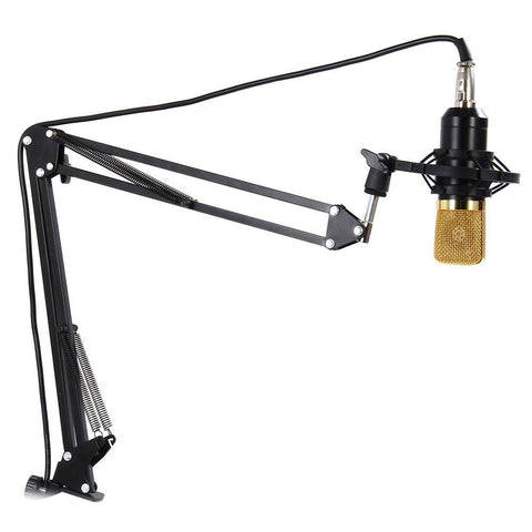 NB-35 Professional Microphones Adjustable Metal Suspension Scissor Arm Microphone Stand Holder For Mounting On Desk Table Top