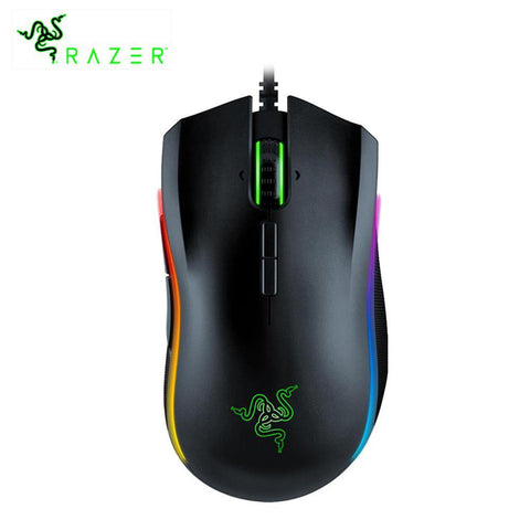 Original Razer Mamba Elite Wired Gaming Mouse 5G Advanced Optical Sensor 16000 DPI RGB Backlight