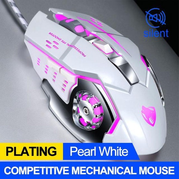 Gaming Mouse 8D 3200DPI Adjustable Wired Optical LED Computer Mice