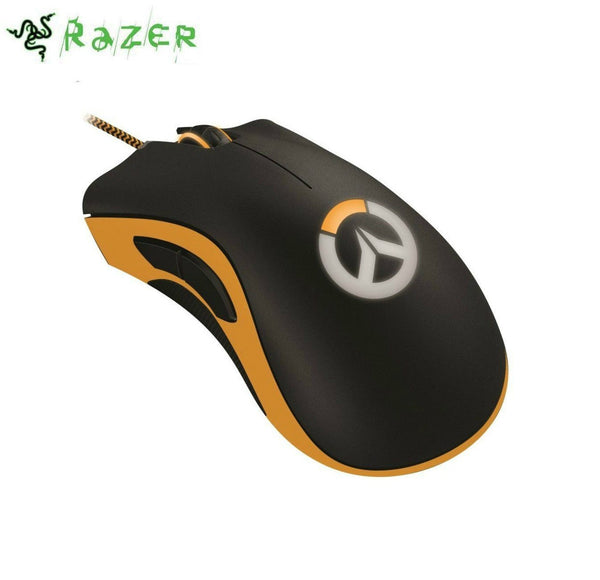 Razer Overwatch DeathAdder Chroma Ergonomic Gaming Mouse, 10,000 dpi Sensor - Multicolour RGB Backlight