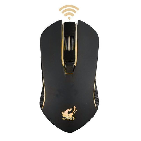 Rechargeable X9 Wireless Gaming Mouse 2400DPI Silent LED Backlit USB Optical Ergonomic Mute Mice Pro Gamer Wireless Mouse 90214