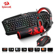 Redragon USB Gaming Membrane RGB Multi Language Keyboard