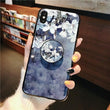 Ring Holder Stand Phone Case For Samsung Galaxy A6 A6S A7 A8 Plus A8s A8s A9 Star A9Pro 2019 Flower Soft Silicone Cover Coque