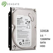 Seagate 320GB desktop computer 3.5" internal mechanical hard drive SATA 3-6Gb/s hard drive 7200RPM 8MB-32MB buffer free shipping