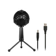 USB Condenser Microphone Studio Recording Cardioid Computer Microphone Professional Karaoke Gaming Foldable Tripod for Desktop