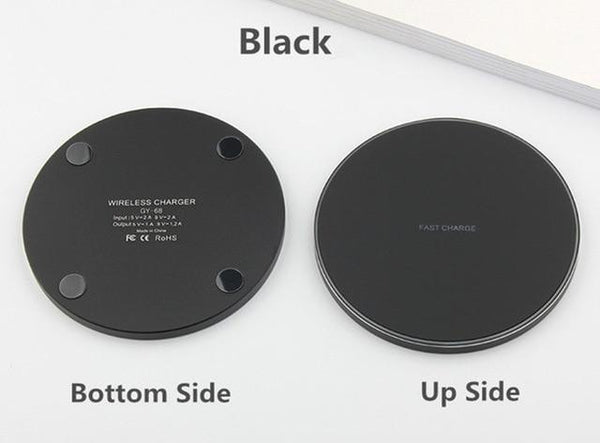 VIKEFON Qi Wireless Charger 10W QC 3.0 Phone Fast Charger for iPhone Samsung Xiaomi Huawei etc Wireless USB Charger Pad PK AUKEY