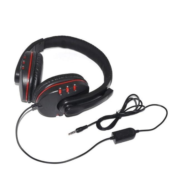 Wired Gaming Headphones 40mm Driver Bass Stereo with Mic 3.5mm Jack Headsets Noise Isolating for PS4 for XBOX-ONE PC Mic