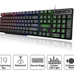 iMice Gaming Keyboard with Backlight